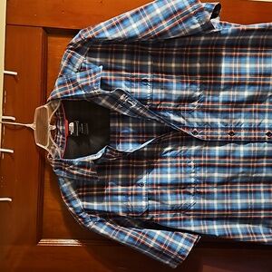 Mens North Face Button Down Shirt